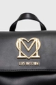 čierna Ruksak Love Moschino