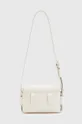 Δερμάτινη τσάντα AllSaints FRANKIE CROSSBODY λευκό