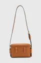 Кожаная сумочка AllSaints коричневый