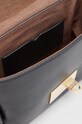 AllSaints torebka skórzana FRANKIE CROSSBODY WB572X czarny SS24