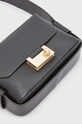 Кожена чанта AllSaints FRANKIE CROSSBODY черен WB572X