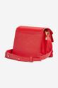 Kožená kabelka Marni Marni Shoulder Bag SBMP0075Y0.P2644 červená AW22