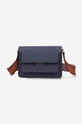 blu navy Marni borsa a mano in pelle Donna