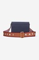 Marni leather handbag SBMPN09T07.LV520.Z560B navy AW22
