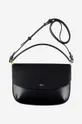 black A.P.C. leather handbag Sarah Shoulder A Strap Women’s