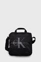 Calvin Klein Jeans saszetka K50K509431.9BYY nie mieści A4 czarny K50K509431.9BYY