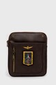 Aeronautica Militare borseta nu incape in A4 maro AM470