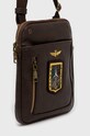 Aeronautica Militare borseta AM470 maro AW22