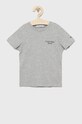 Calvin Klein Jeans t-shirt bawełniany dziecięcy IB0IB01319.9BYY nadruk szary IB0IB01319.9BYY