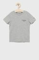 jasny szary Calvin Klein Jeans t-shirt bawełniany dziecięcy IB0IB01319.9BYY Chłopięcy