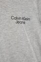 Chłopiec Calvin Klein Jeans t-shirt bawełniany dziecięcy IB0IB01319.9BYY IB0IB01319.9BYY szary