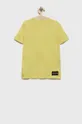 Calvin Klein Jeans t-shirt bawełniany dziecięcy IU0IU00298.9BYY żółty
