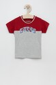 Guess t-shirt dziecięcy aplikacja szary L2YI08.K9N50