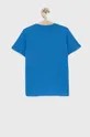 plava Dječja pamučna majica kratkih rukava Calvin Klein Underwear