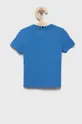 Detské bavlnené tričko Tommy Hilfiger modrá
