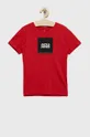κόκκινο Παιδικό βαμβακερό μπλουζάκι Jack & Jones Για αγόρια