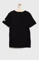 Παιδικό βαμβακερό μπλουζάκι Jack & Jones μαύρο