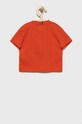 Fiú Tommy Hilfiger gyerek pamut póló KB0KB07788.9BYY narancssárga