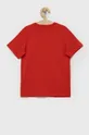 United Colors of Benetton t-shirt bawełniany dziecięcy czerwony