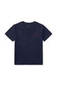 Детская хлопковая футболка Polo Ralph Lauren хлопок тёмно-синий 322832904037
