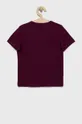 GAP t-shirt bawełniany dziecięcy (2-pack) fioletowy