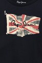 CHLAPEC Dětské bavlněné tričko Pepe Jeans PB503492.594 námořnická modř