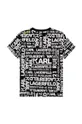 Παιδικό βαμβακερό μπλουζάκι Karl Lagerfeld  100% Βαμβάκι