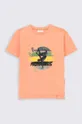 πορτοκαλί Παιδικό βαμβακερό μπλουζάκι Coccodrillo Για αγόρια