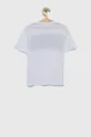 Dětské bavlněné tričko EA7 Emporio Armani bílá