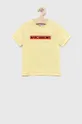 κίτρινο Παιδικό βαμβακερό μπλουζάκι Marc Jacobs Για αγόρια