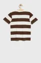 Παιδικό βαμβακερό μπλουζάκι Tom Tailor καφέ