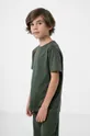zelena Dječja pamučna majica kratkih rukava 4F Za dječake