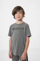 серый Детская футболка 4F Для мальчиков