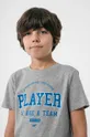 γκρί Παιδικό μπλουζάκι 4F Για αγόρια