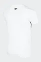 biela Detské bavlnené tričko 4F