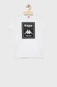 λευκό Παιδικό βαμβακερό μπλουζάκι Kappa Για αγόρια