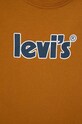 CHLAPEC Dětské bavlněné tričko Levi's 9EE539. hnědá