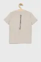 Abercrombie & Fitch t-shirt dziecięcy beżowy