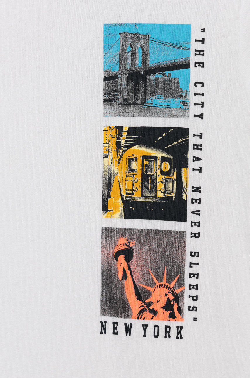 Abercrombie & Fitch t-shirt dziecięcy 60 % Bawełna, 40 % Poliester