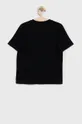 Παιδικό βαμβακερό μπλουζάκι Abercrombie & Fitch μαύρο