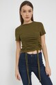 JDY t-shirt zielony 15268927.DarkOlive