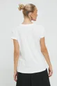 λευκό Βαμβακερό μπλουζάκι JDY