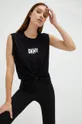 μαύρο Βαμβακερό Top DKNY Γυναικεία