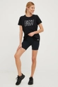 Dkny t-shirt bawełniany DP2T8865 czarny