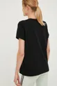 czarny Dkny t-shirt bawełniany