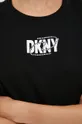 Βαμβακερό μπλουζάκι Dkny