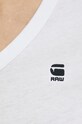 G-Star tricou din bumbac alb D21314.4107