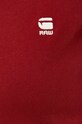 G-Star t-shirt bawełniany D21314.4107 bordowy