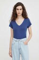 G-Star tricou din bumbac D21314.B059 albastru AA00