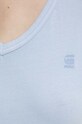 Бавовняна футболка G-Star блакитний D21314.B059